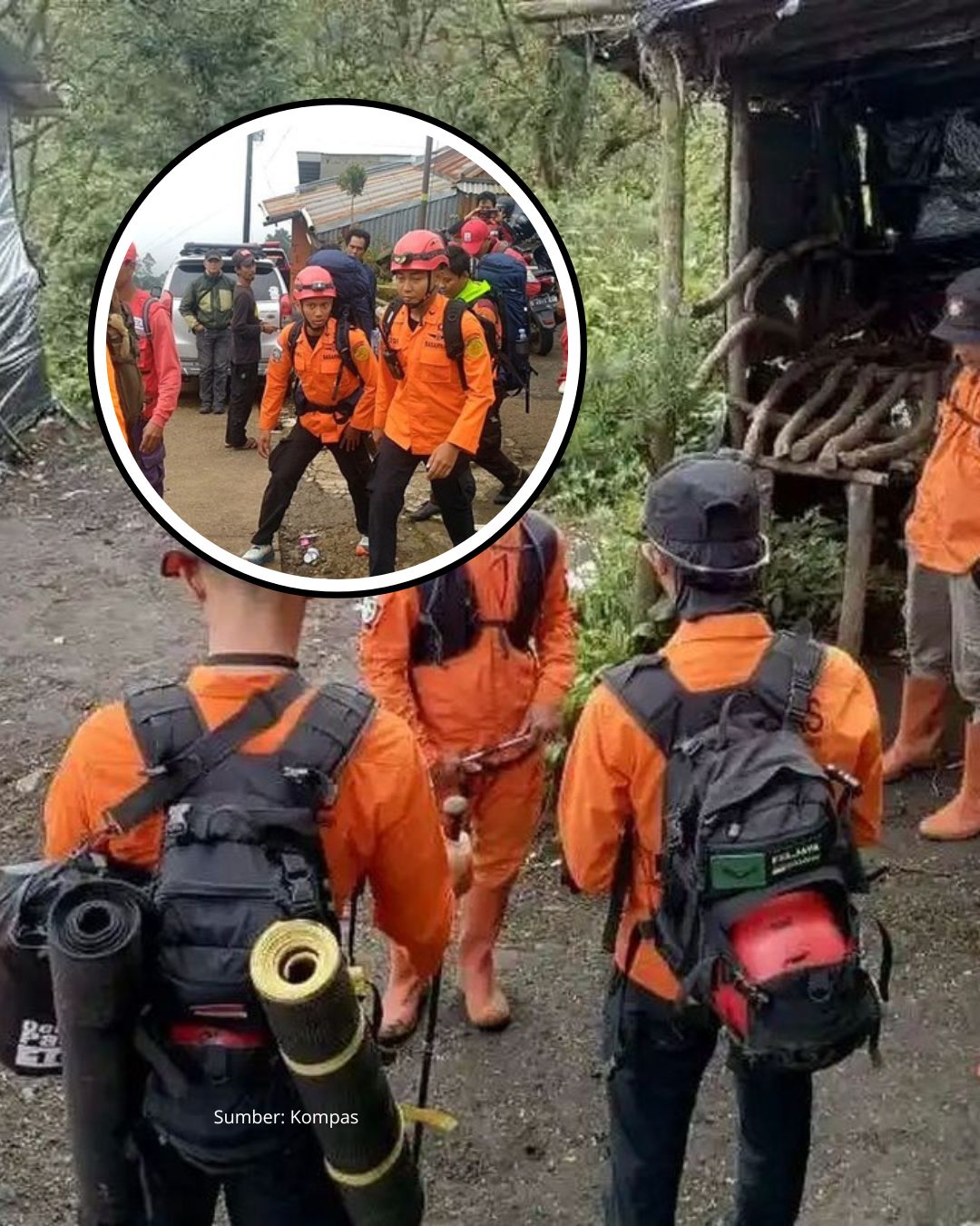Tim SAR Hentikan Pencarian Pendaki Yang Hilang di Gunung Slamet