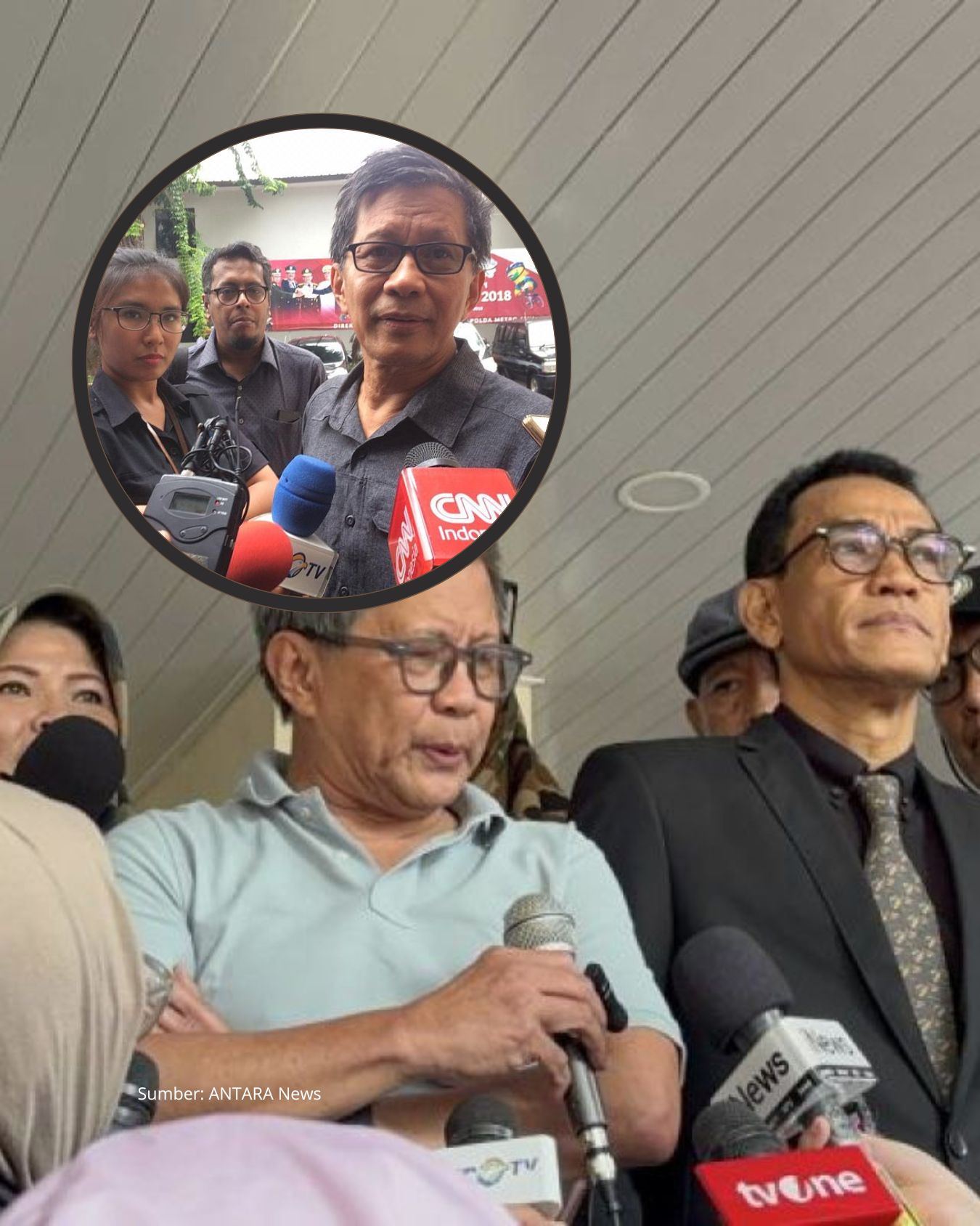 Rocky Gerung Diperiksa Polda Metro Jaya Sebagai Saksi Kunci Bagi Roy Suryo CS