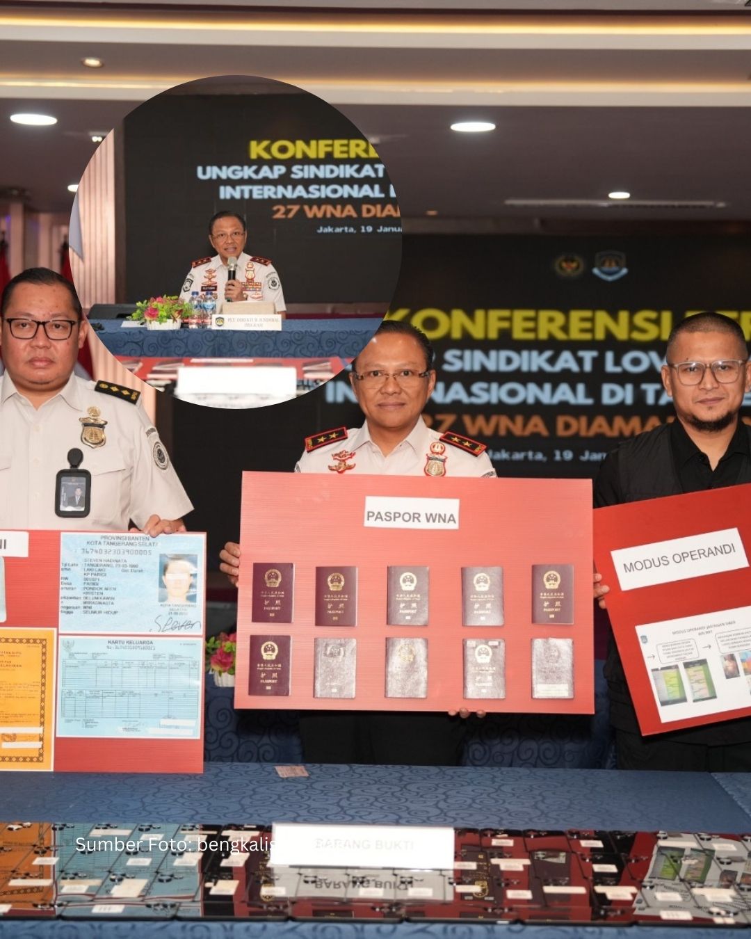 Sindikat Love Scam Internasional Terungkap di Tangerang