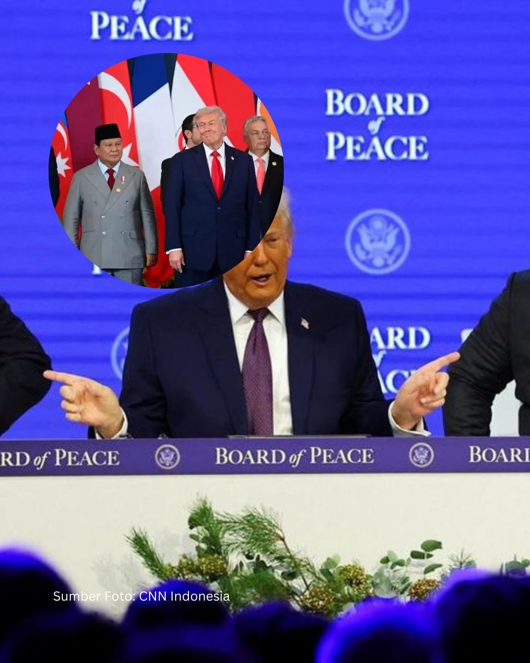 Trump & Prabowo Tandatangani Piagam Dewan Perdamaian di Davos