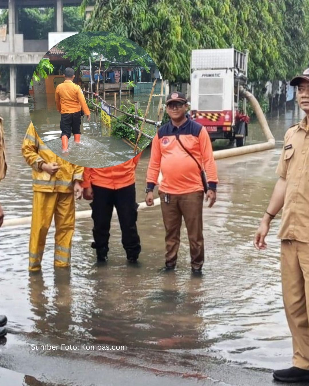Banjir Bekasi: Tiga Perumahan Terendam, Ketinggian Capai 70 Cm