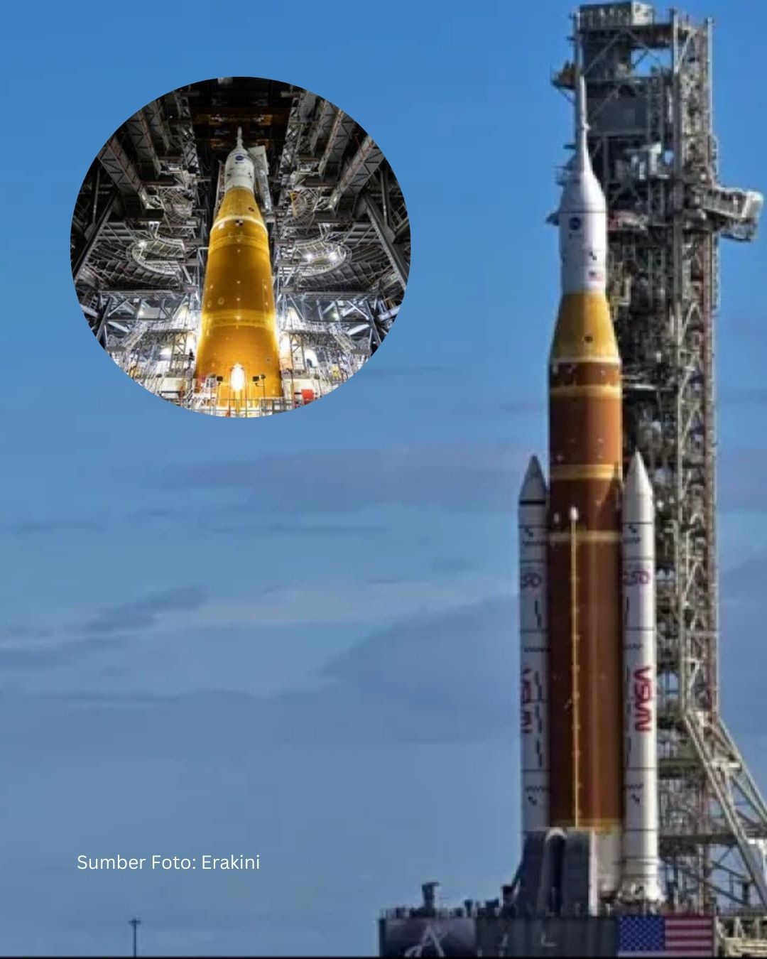 Roket Raksasa SLS Siap Terbangkan Artemis II