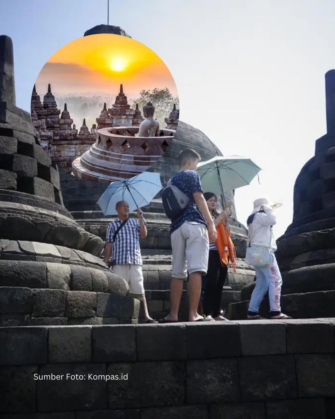 21 Januari 1985: Borobudur Diguncang Bom, 9 Stupa Rusak