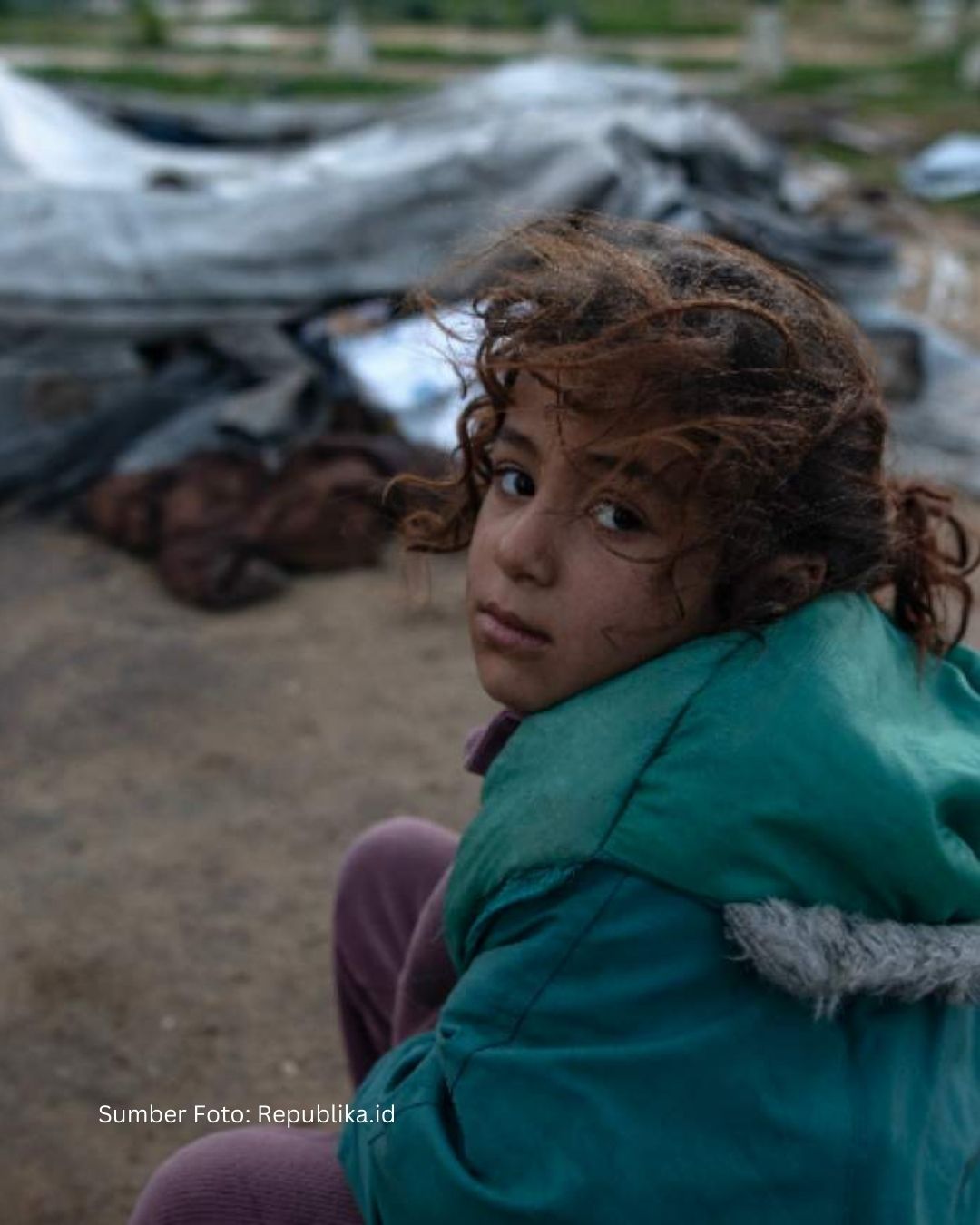 Musim Dingin Ekstrem di Gaza Tewaskan 24 Orang, 21 Anak-Anak