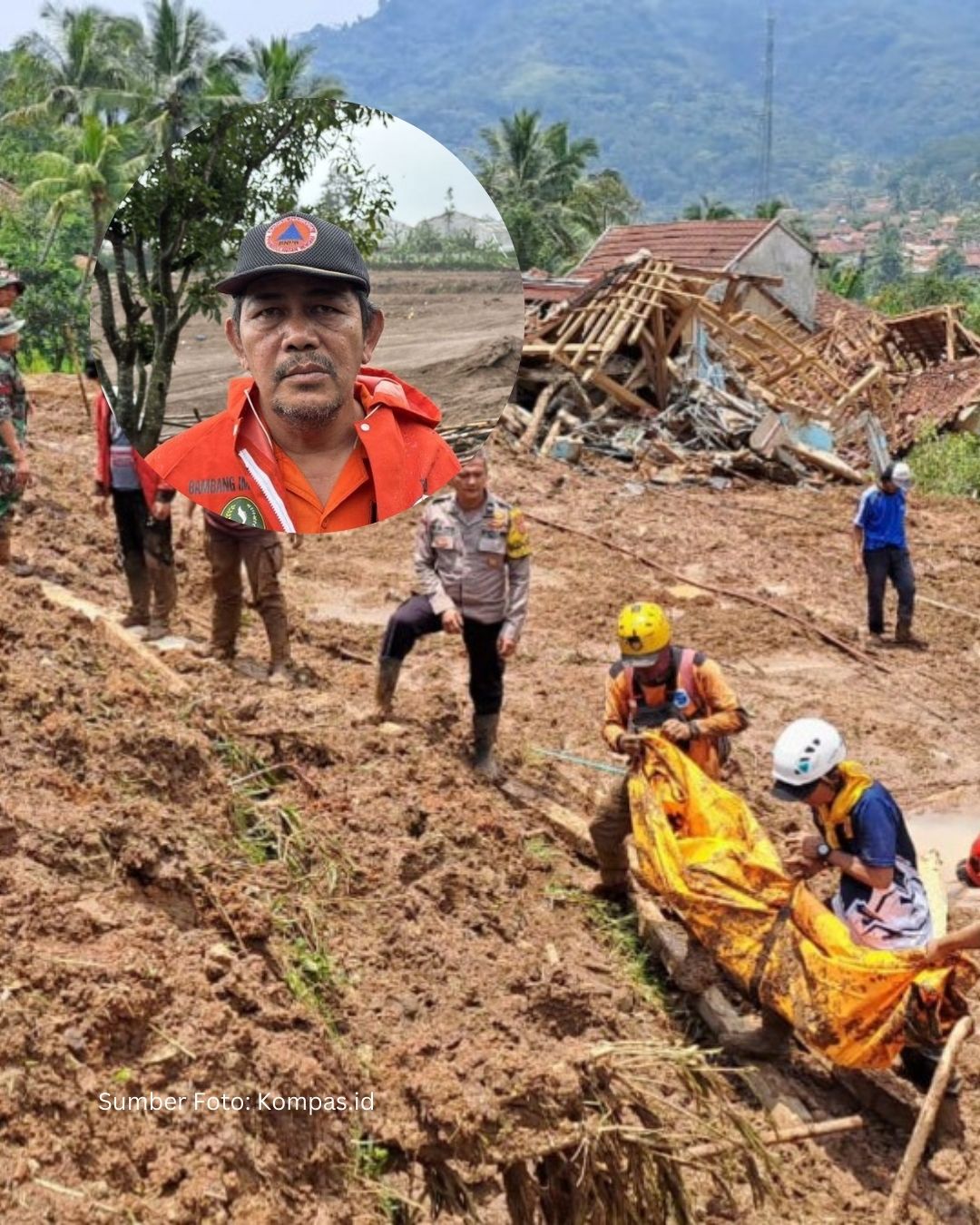 Longsor Cisarua: 5 Jenazah Teridentifikasi, Puluhan Masih Hilang
