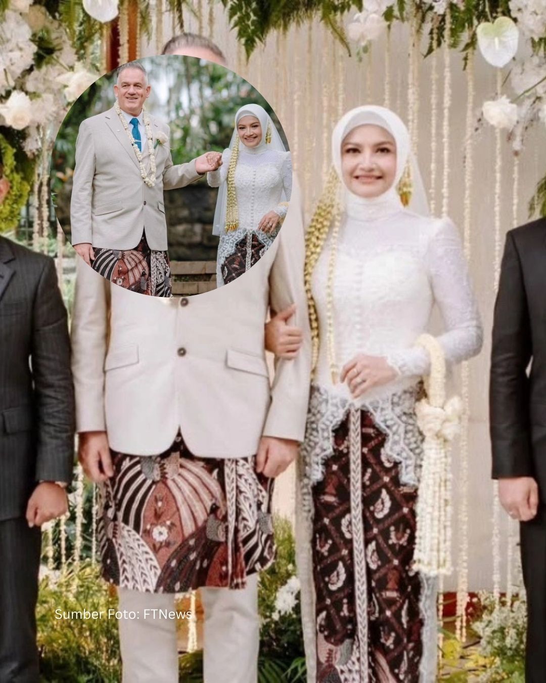 Dari Presenter ke Stafsus Wapres, Tina Talisa Rayakan Pernikahan Ketiga