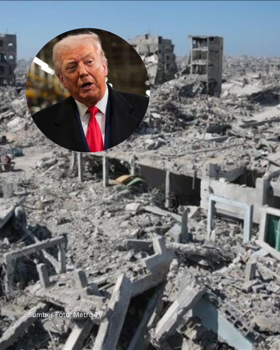 Trump Bentuk Dewan Perdamaian Gaza, Kursi Permanen Rp16,9 Triliun