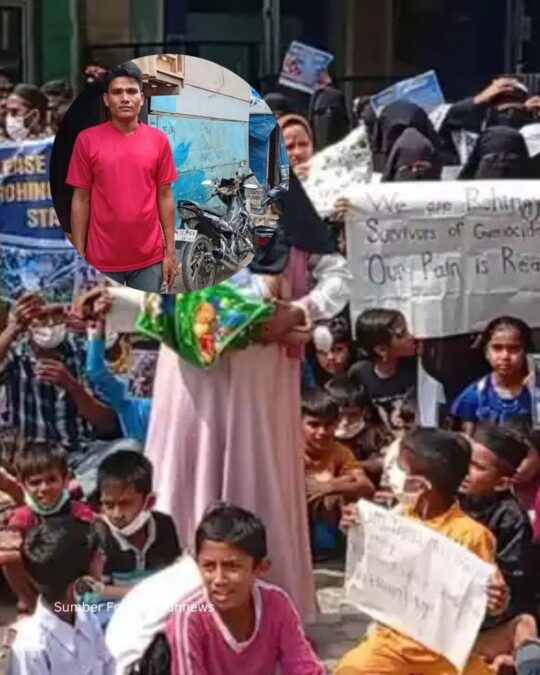 Bantuan Bulanan Dinilai Tak Cukup, Pengungsi Rohingya Protes di Pekanbaru