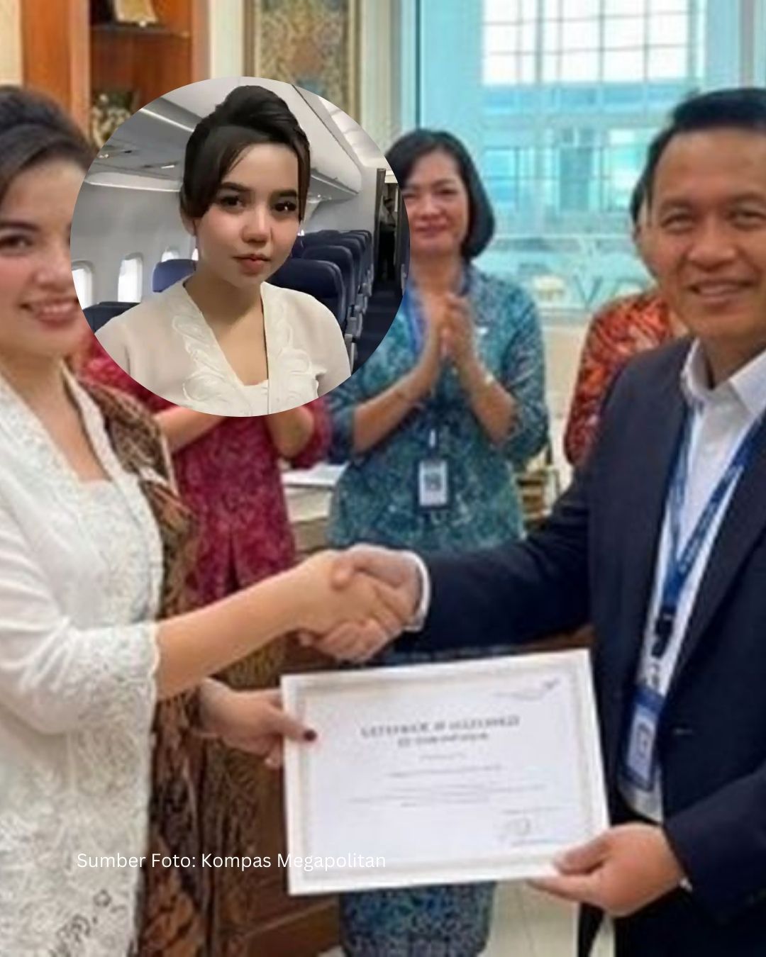 Foto AI Gadungan: Garuda Bantah Rekrut Khairun Nisa