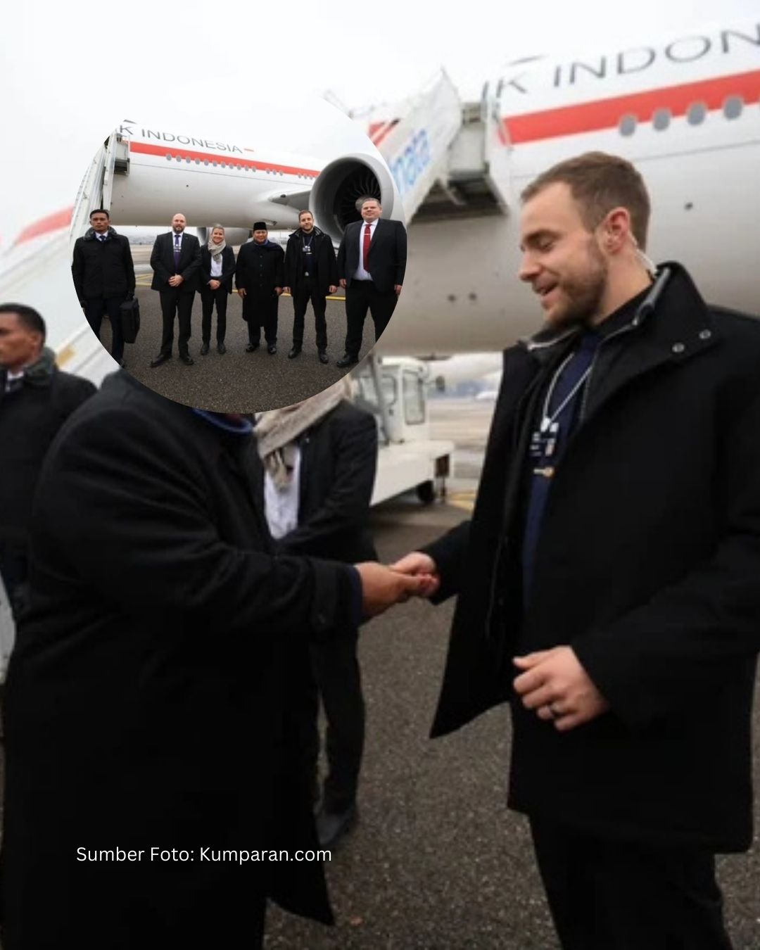 Prabowo Beri Koin Kepresidenan di Zurich