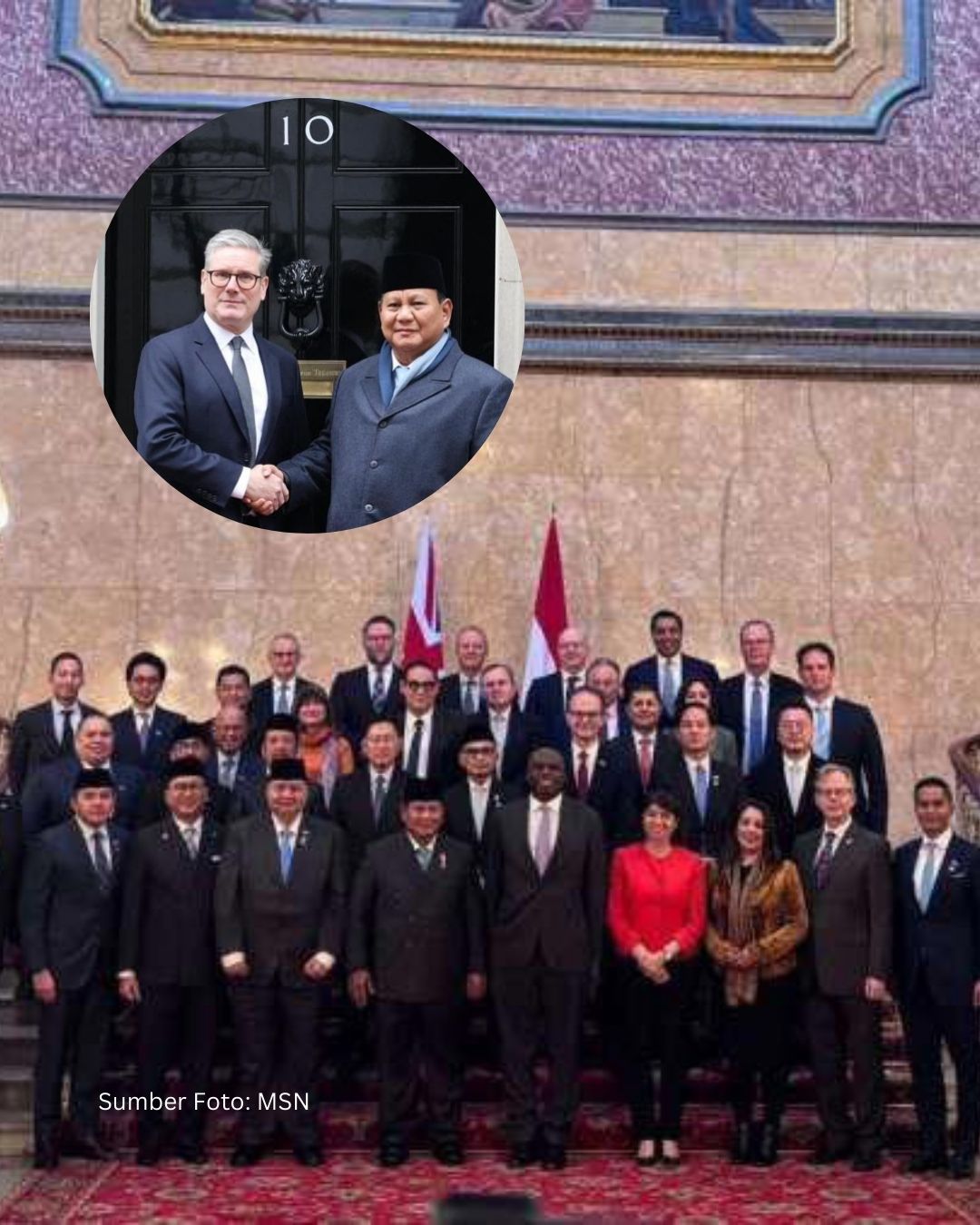 Lancaster House Jadi Panggung Diplomasi Ekonomi Indonesia–Inggris