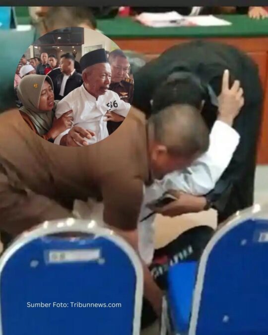 Sujud Syukur di PN Situbondo, Kakek 75 Tahun Akhirnya Pulang