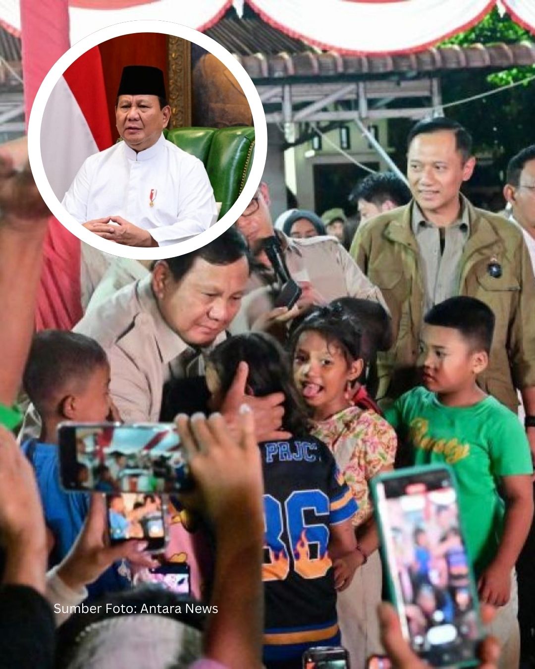 Tahun Baru di Posko: Prabowo Bersama Pengungsi Tapanuli Selatan