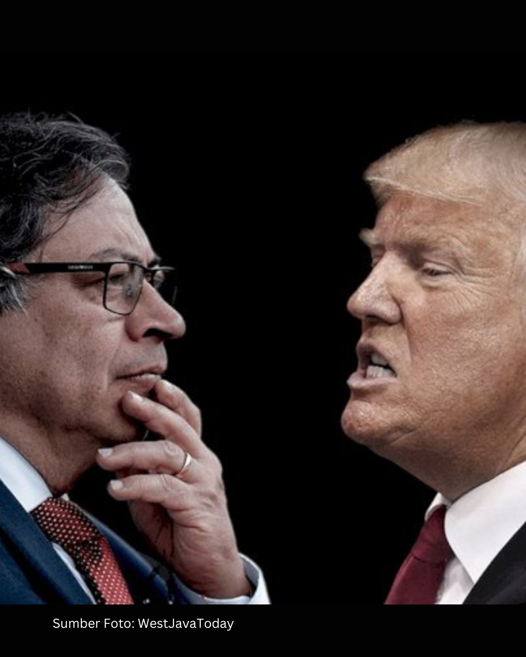 Petro Siap Angkat Senjata Hadapi Trump