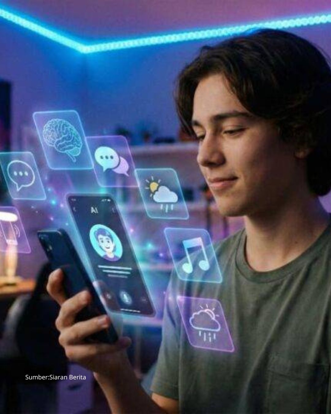 AI Jadi Pelipur Lara Bagi Generasi Z