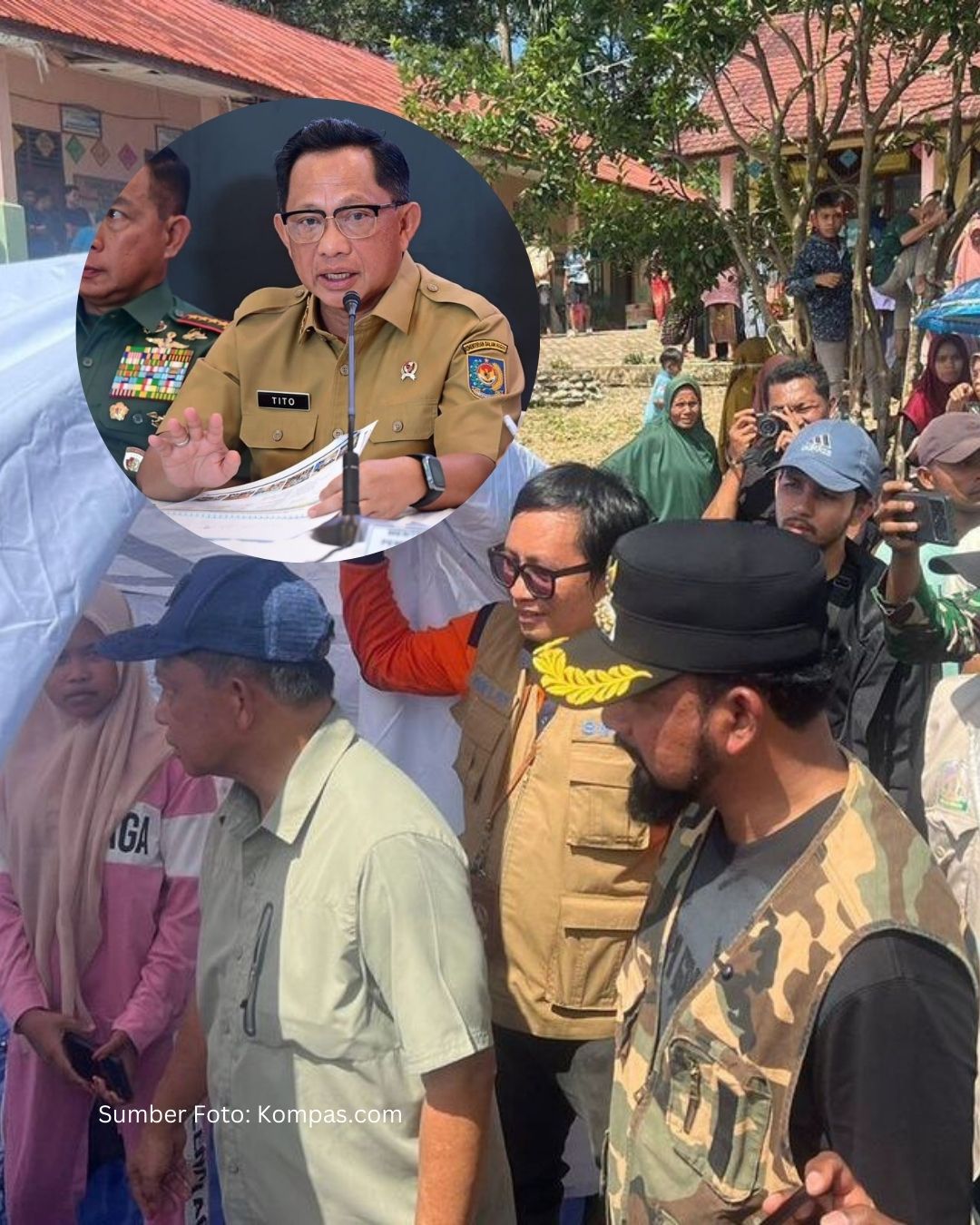 Tito Karnavian: Lima Desa di Aceh Masih Gelap Pascabanjir