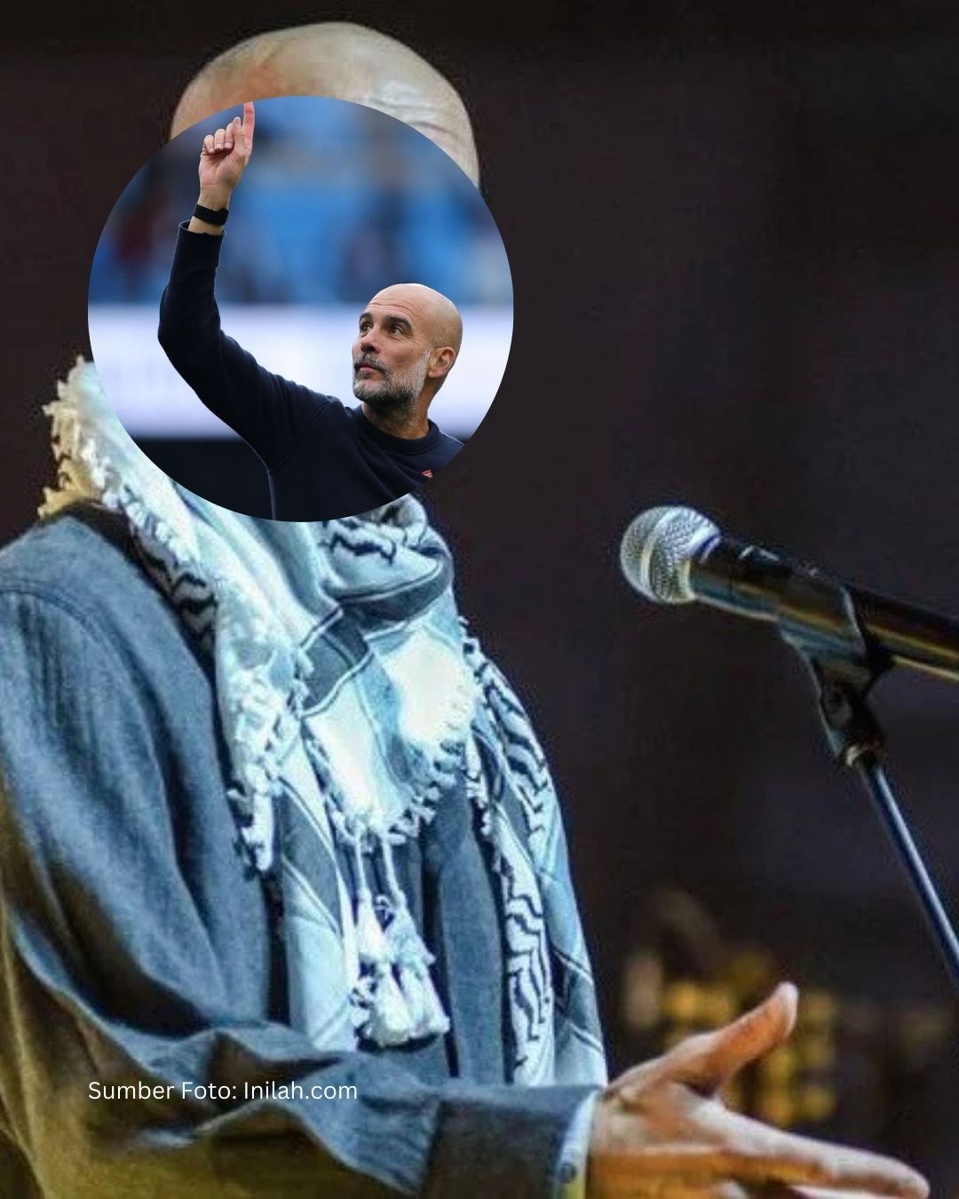 Lebih dari Sekadar Sepak Bola: Keberanian Pep Guardiola Bela Palestina