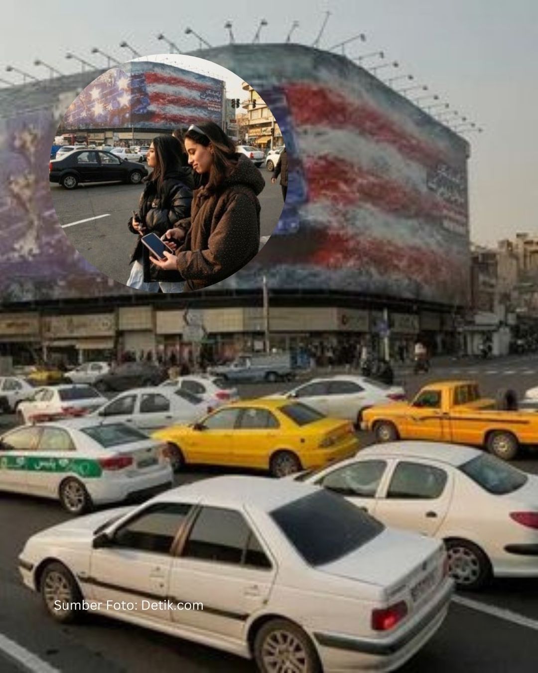 Propaganda Visual Teheran: Pesan Keras Iran untuk USS Abraham Lincoln