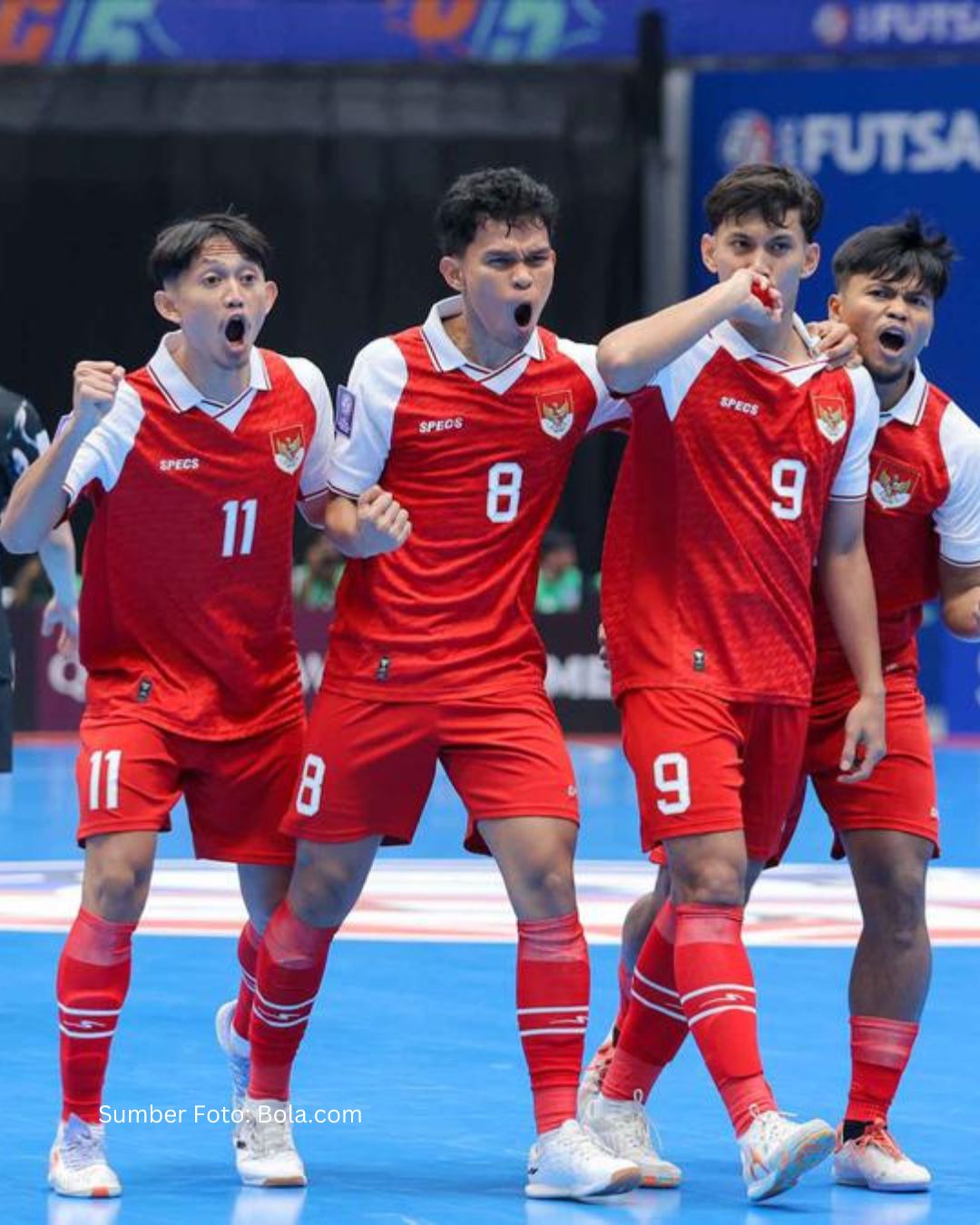 Timnas Futsal Indonesia Lolos 8 Besar, Bungkam Kirgistan 5-3