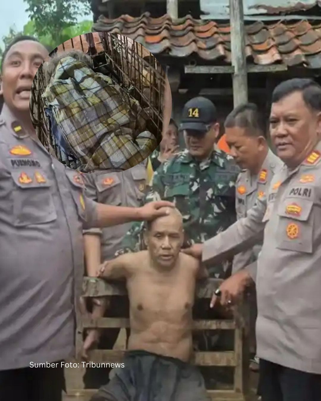 20 Tahun Dikurung, Mbah Kirno Akhirnya Diselamatkan