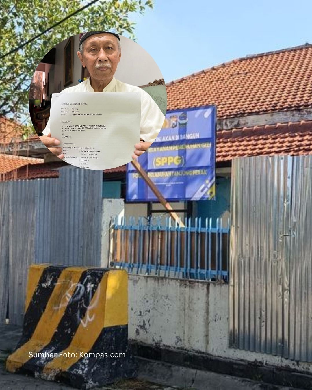 Rumah Kakek 80 Tahun Dibongkar, Jadi Dapur Program Bergizi Gratis di Tengah Sengketa Lahan