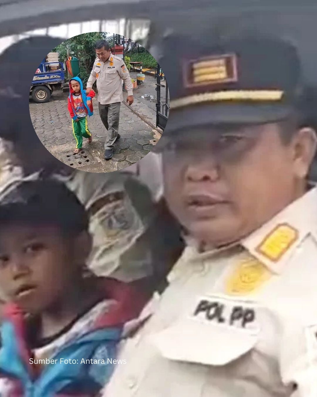 Ditinggal Ayah 'Beli Rokok', Bocah Asal Cianjur Telantar di Kebayoran Lama