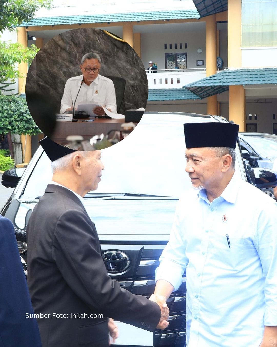 Zulhas Sambangi Pesantren Tazakka, Sosialisasi Program Pangan Nasional