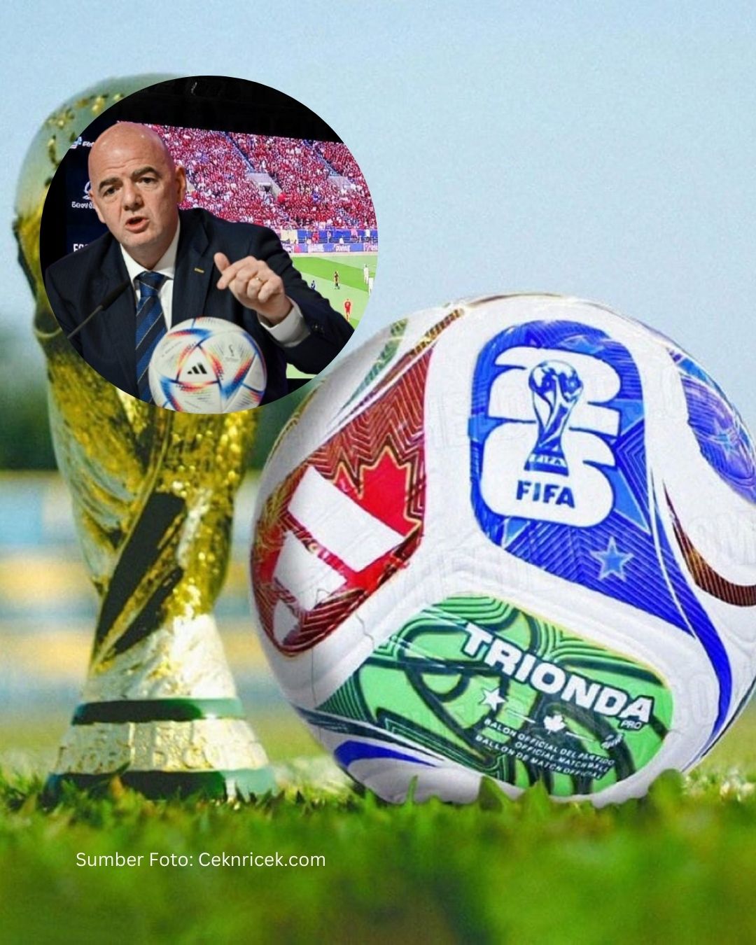 FIFA Larang Penyiar Mengecilkan Layar Saat Piala Dunia 2026