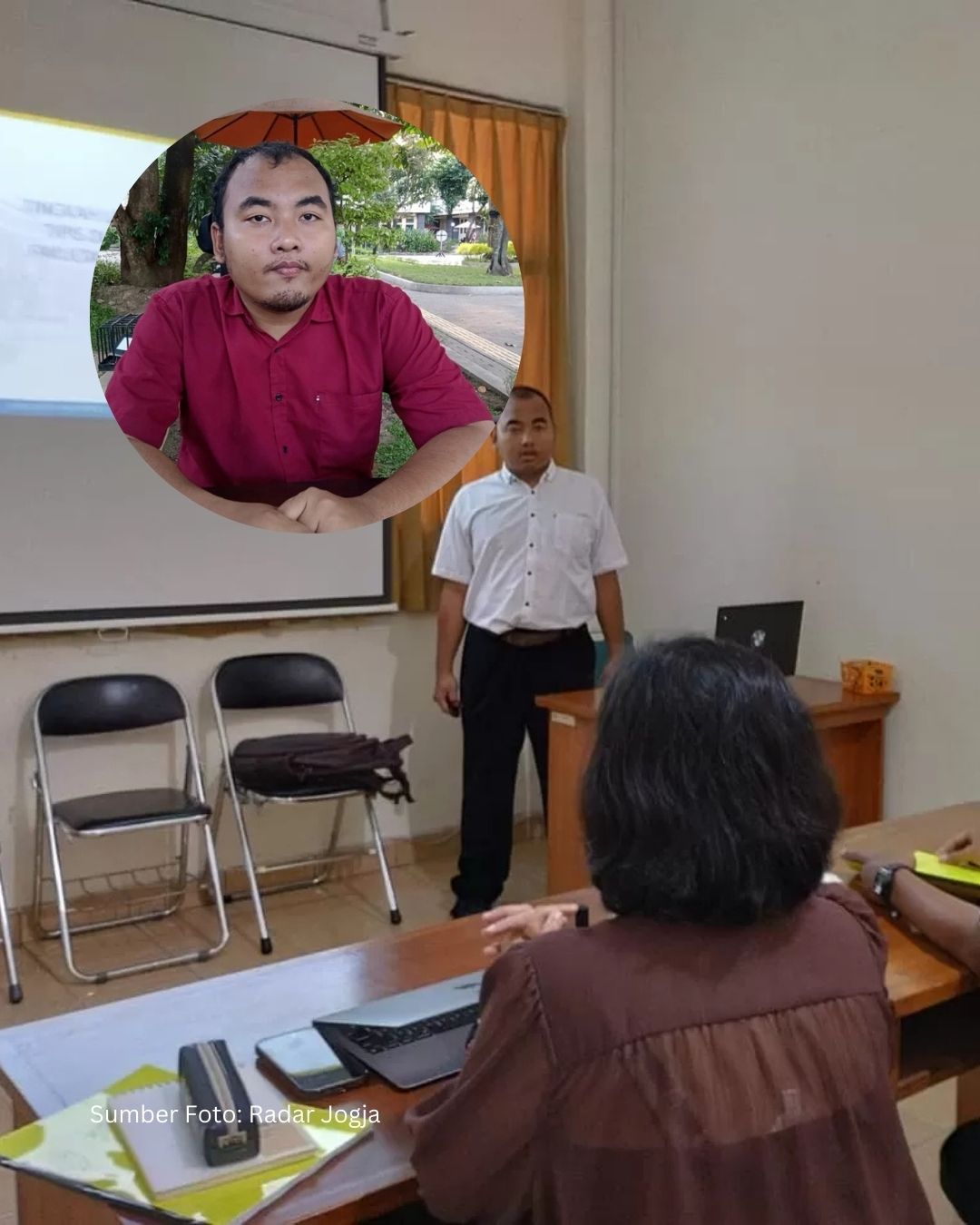 Siham Hamda Mahasiswa Asperger UGM Taklukkan Sidang Skripsi