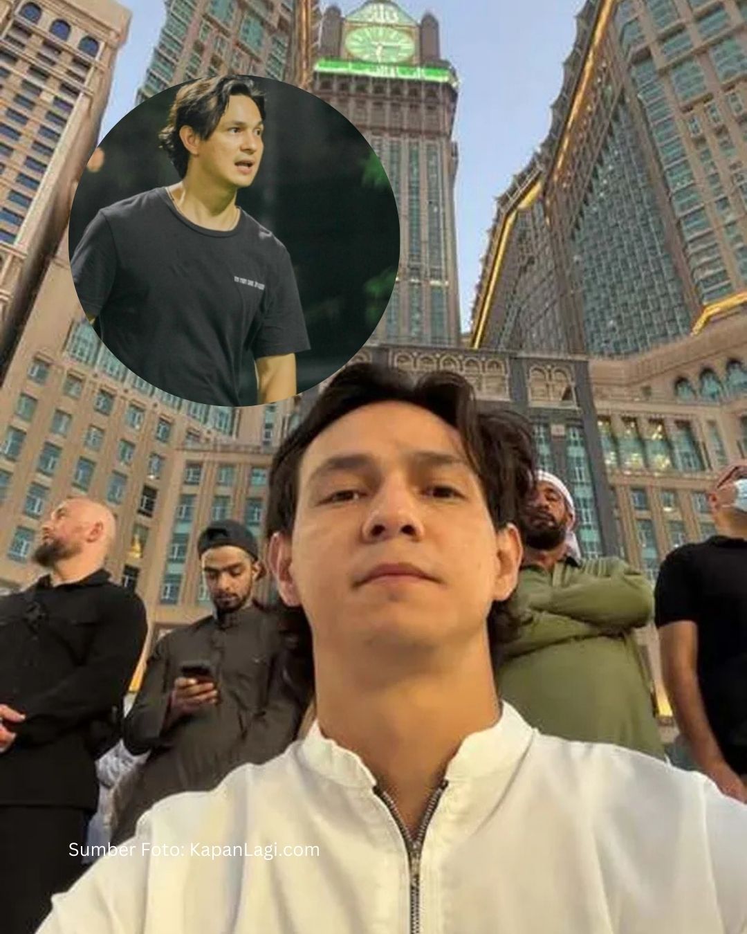 Perdana Sejak Mualaf, Momen Haru Marcell Darwin Jalani Umrah Pertama di Tanah Suci
