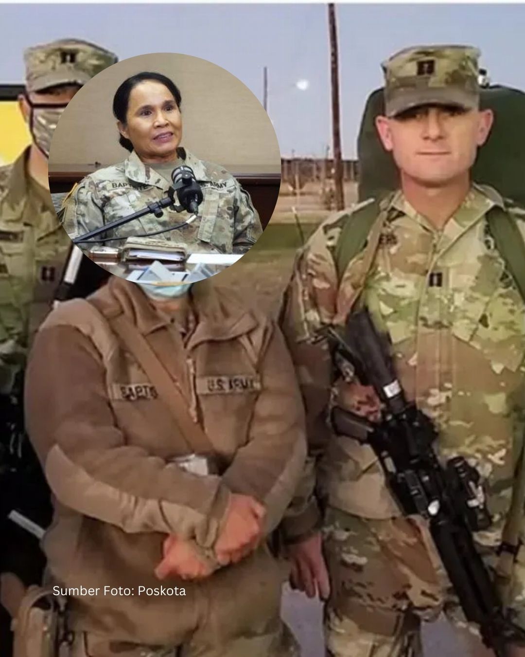 Ditolak Polwan Karena Tinggi Badan, Wanita Batak Ini Sukses Jadi Letkol di Militer Amerika
