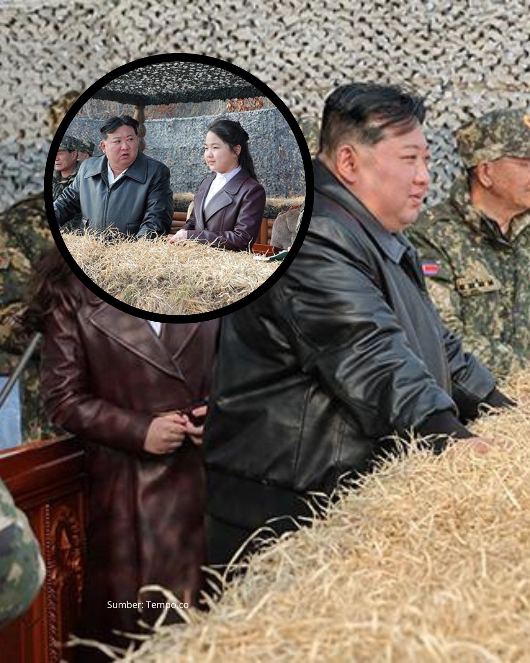 Baru 13 Tahun Putri Kim Jong Un Ju Ae Diangkat Jadi Dirjen Rudal