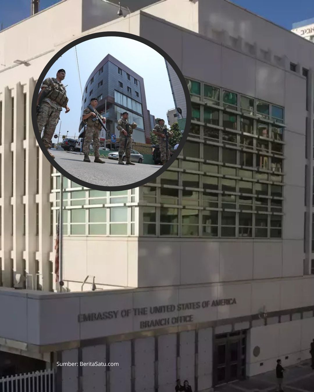 AS Memerintahkan Staf Kedubes Tinggalkan Israel Demi Keamanan!