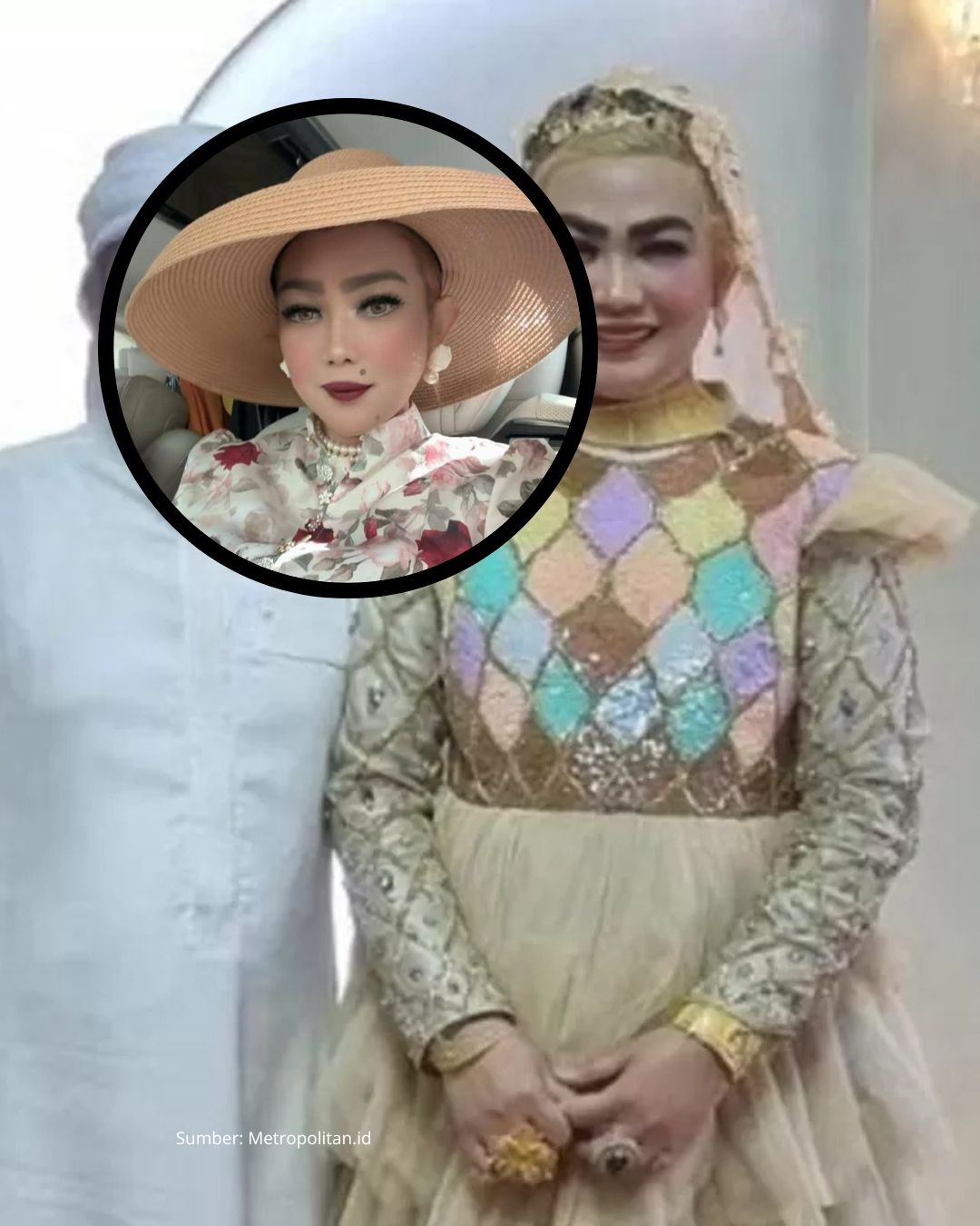 Tampil Bak Noni Belanda Istri Gubernur Kaltim Jadi Sorotan