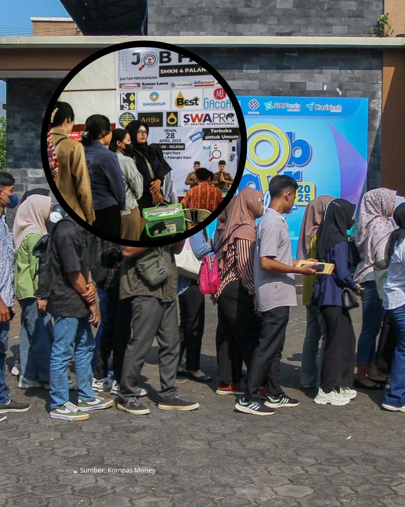BPS: Tingkat Pengangguran Turun. Kini 7,35 Juta Orang Masih Pengangguran