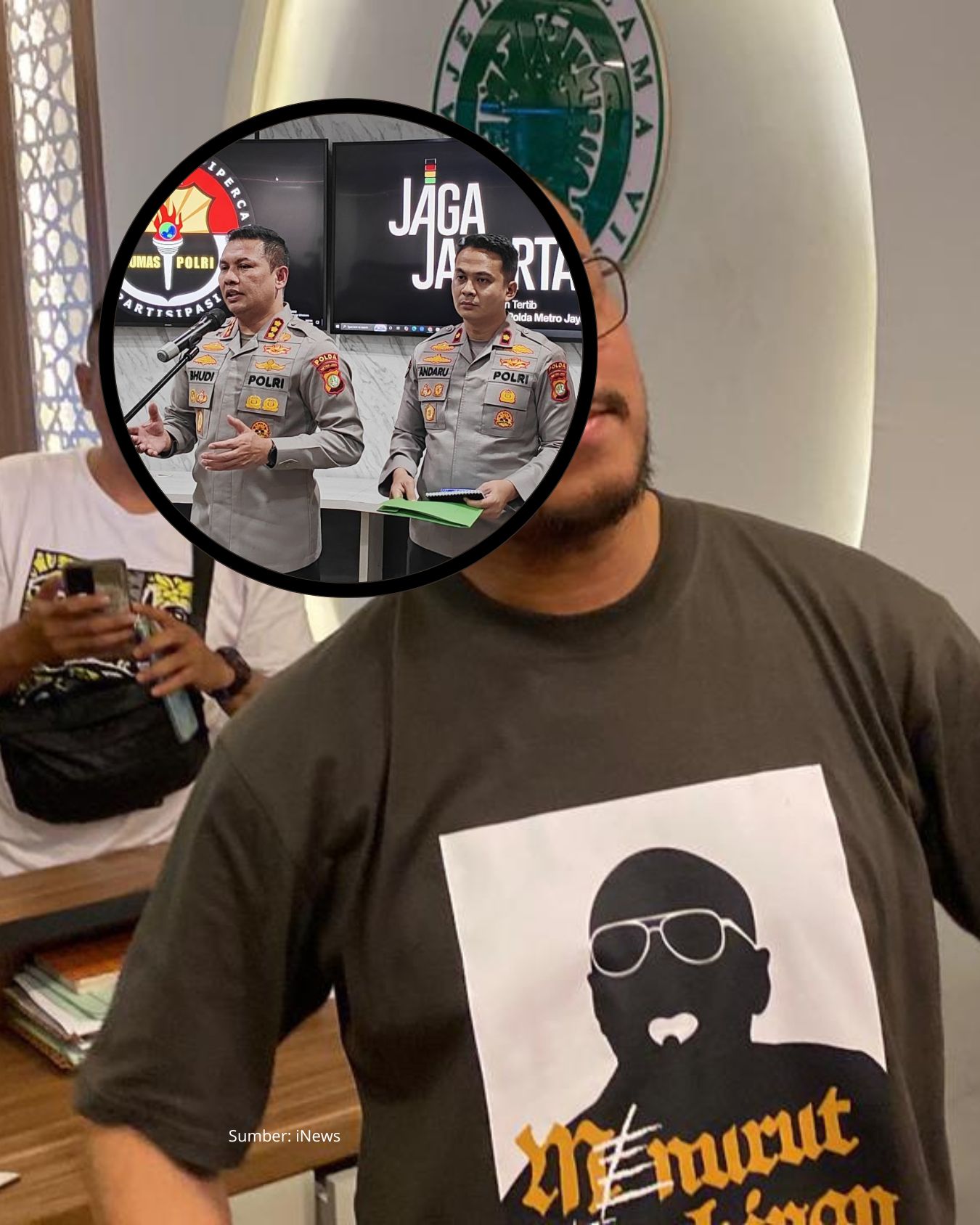 Polisi Periksa Dua Komika Yang Menjadi Opener Pandji Pragiwaksono Di Mens Rea