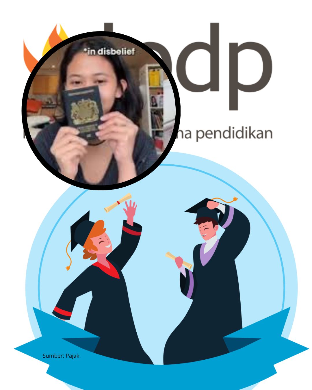 Viral Seorang Alumni LPDP Sebut Paspor Indonesia Lemah Netizen Sebut: Lintah Pajak