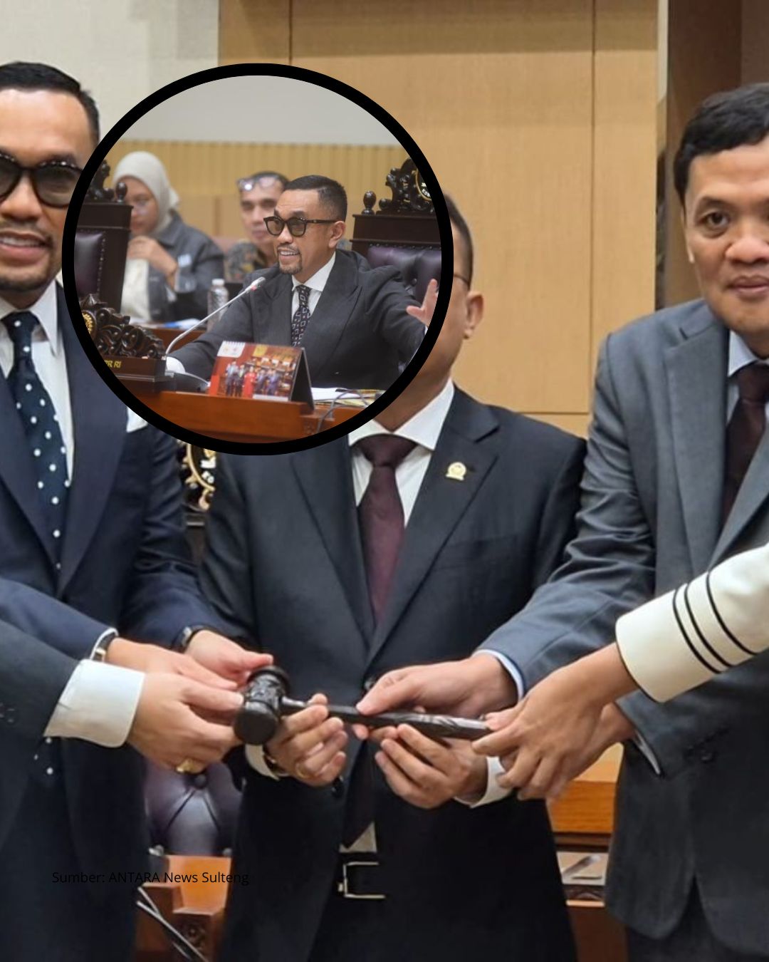 Sahroni Kembali Menjadi Ketua Komisi III DPR