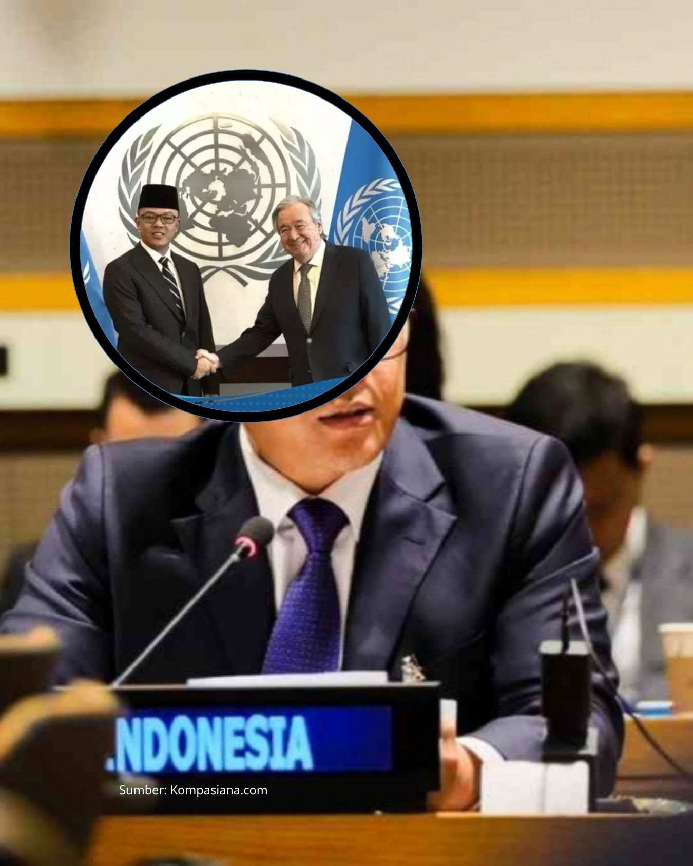 Menlu Sugiono Kecam Tindakan Israel Duduki Tepi Barat Palestina di DK PBB