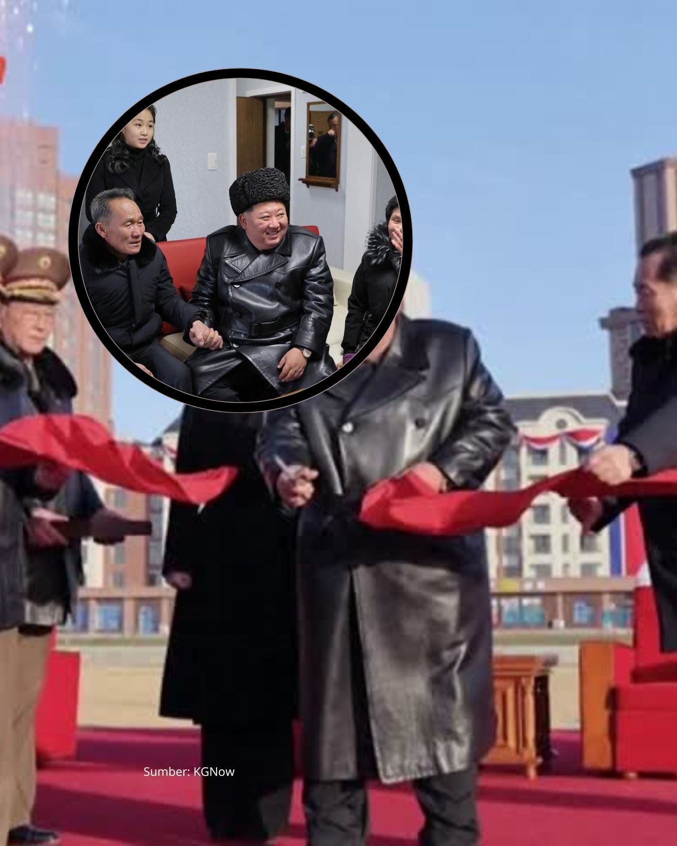 Kim Jong Un Beri Hunian Kepada Keluarga Korban Perang