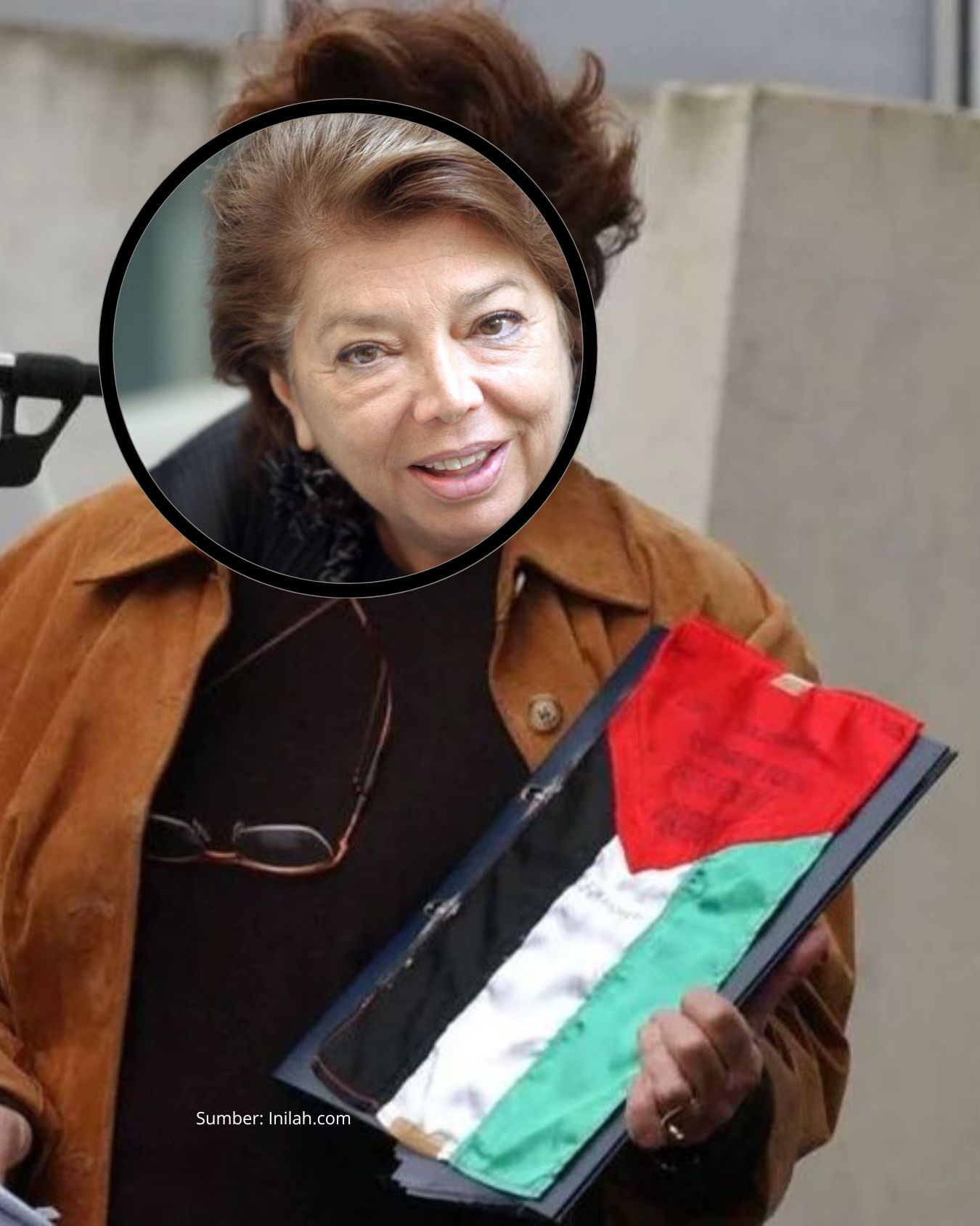 Diplomat Perempuan Palestina Pertama Meninggal di Prancis