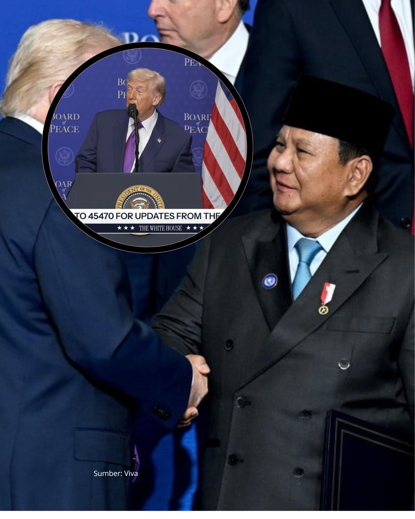 Trump Puji Prabowo: Dia Benar-Benar Tangguh Saya Tak Ingin Melawannya