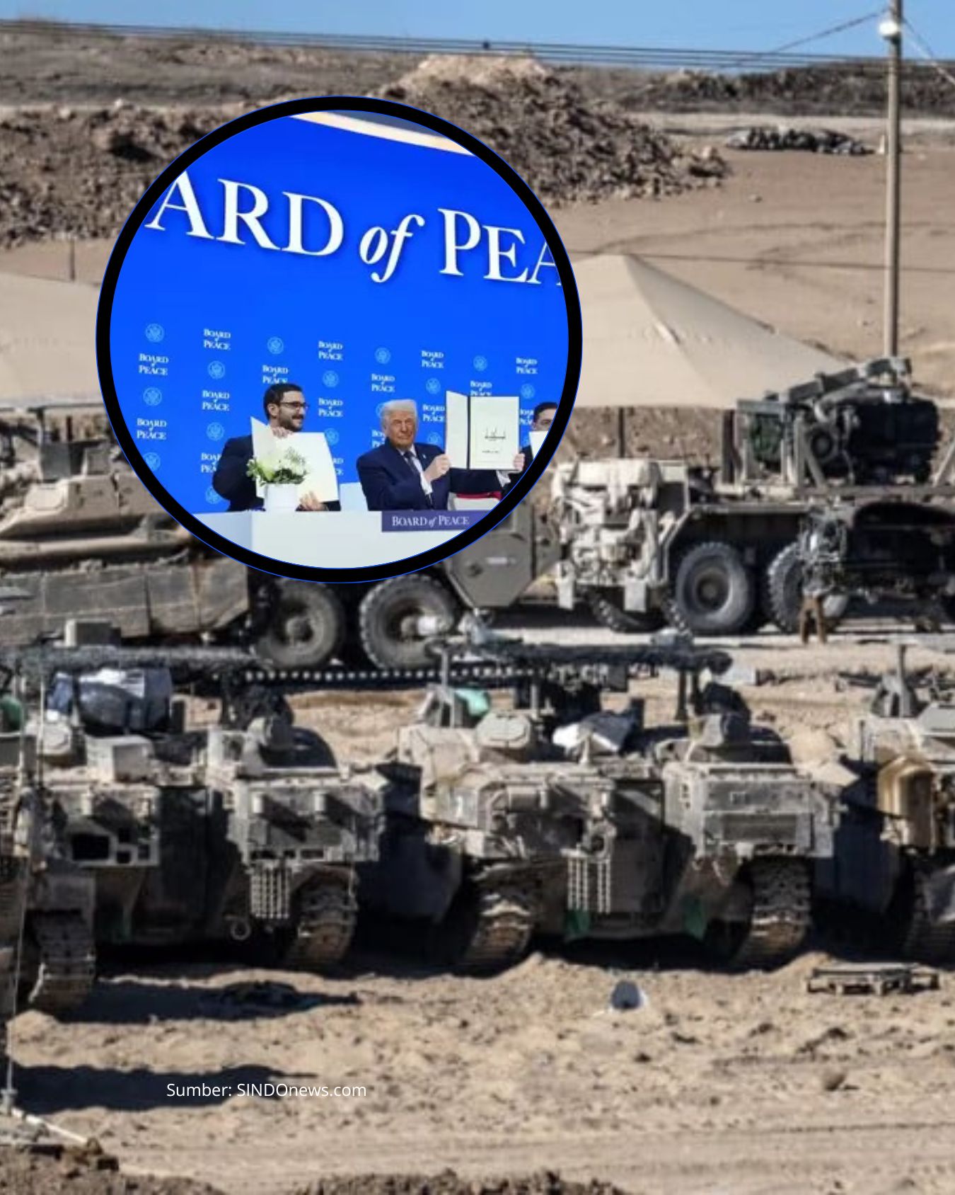 Wah! Terungkap Board Of Peace Akan Bangun Pangkalan Militer Besar di Gaza
