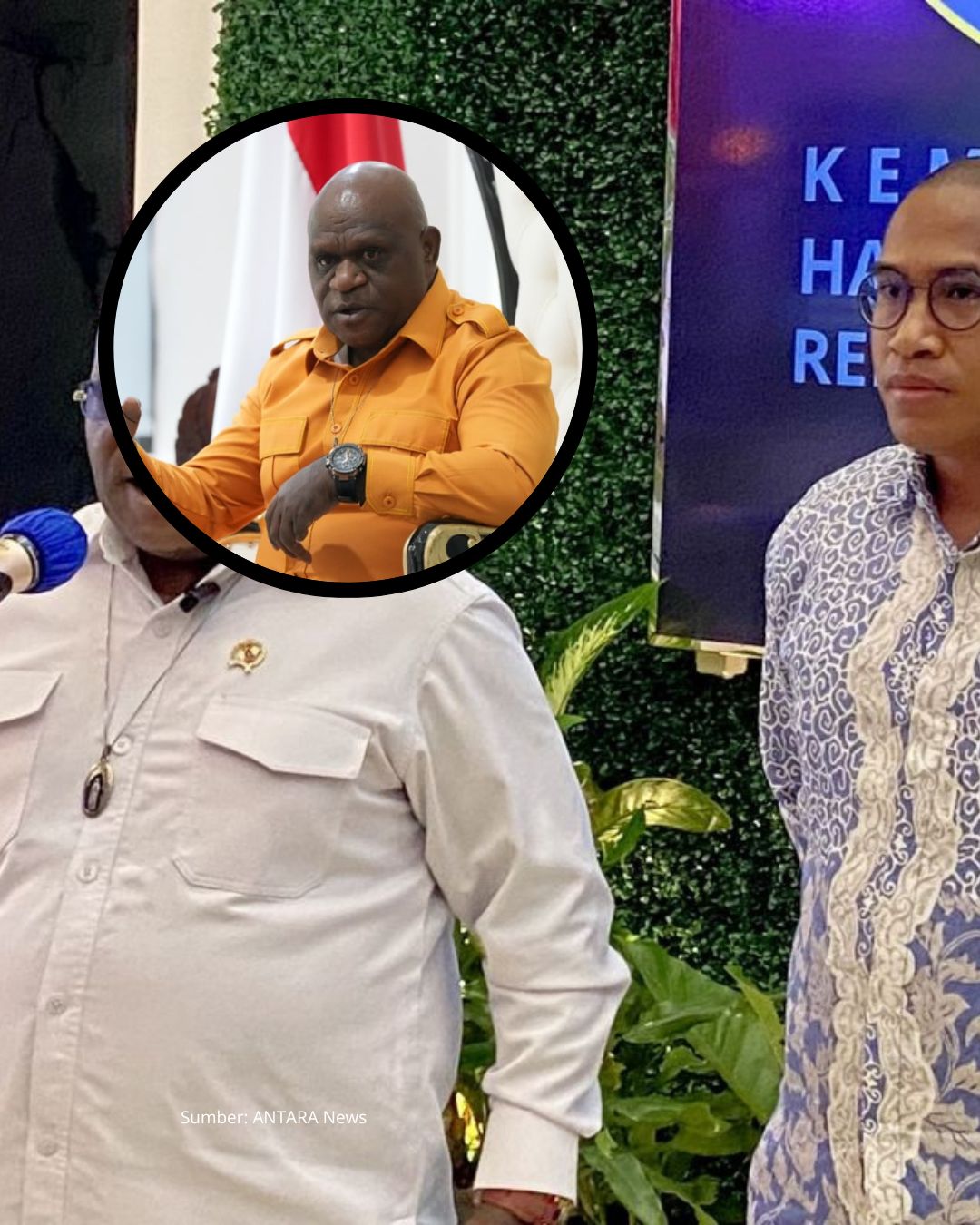 Natalius Pigai Sebut Orang Yang Mau Meniadakan MBG Sama Artinya Menentang HAM.?