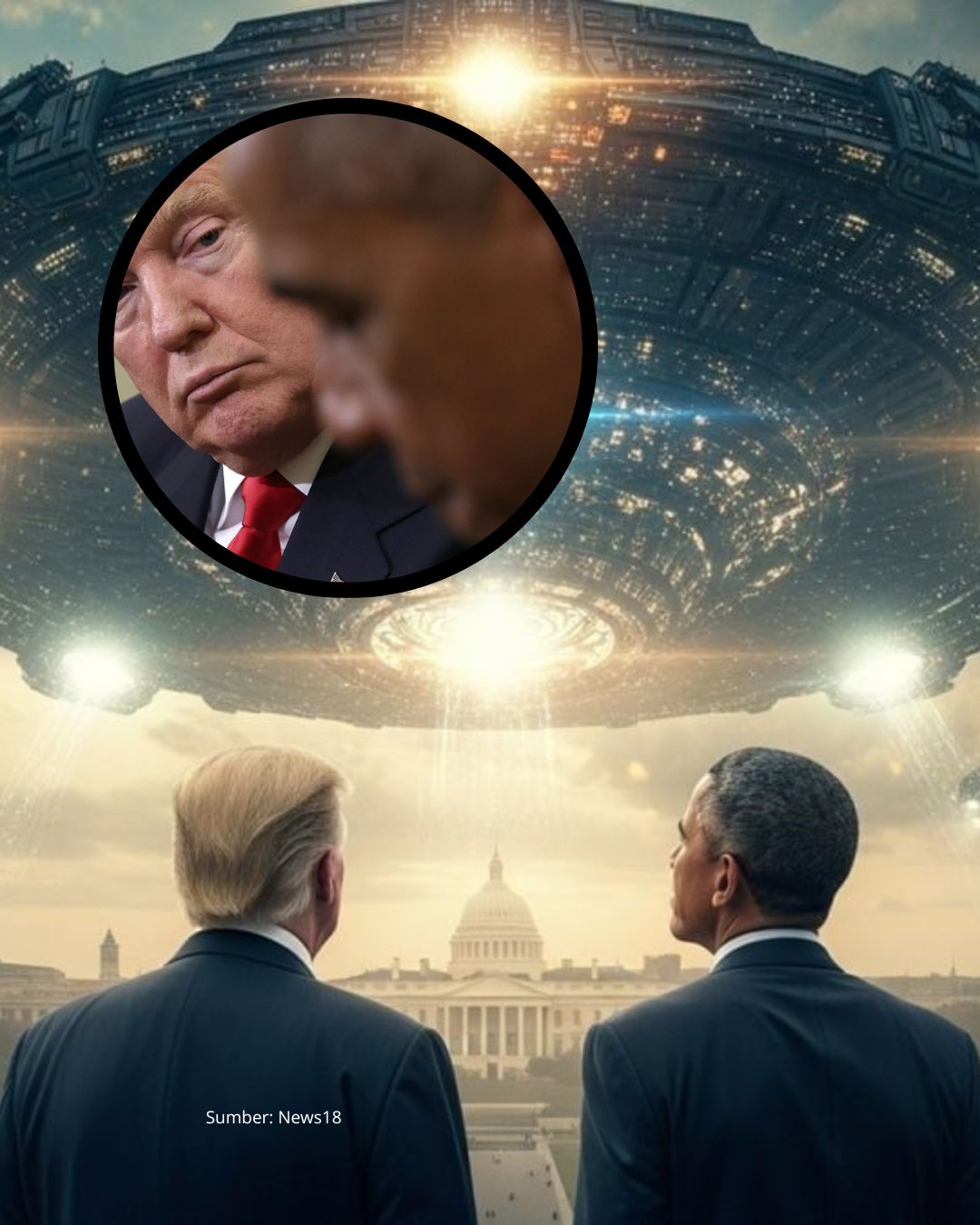 Trump Tuduh Obama Bocorkan Rahasia Negara Soal Alien!