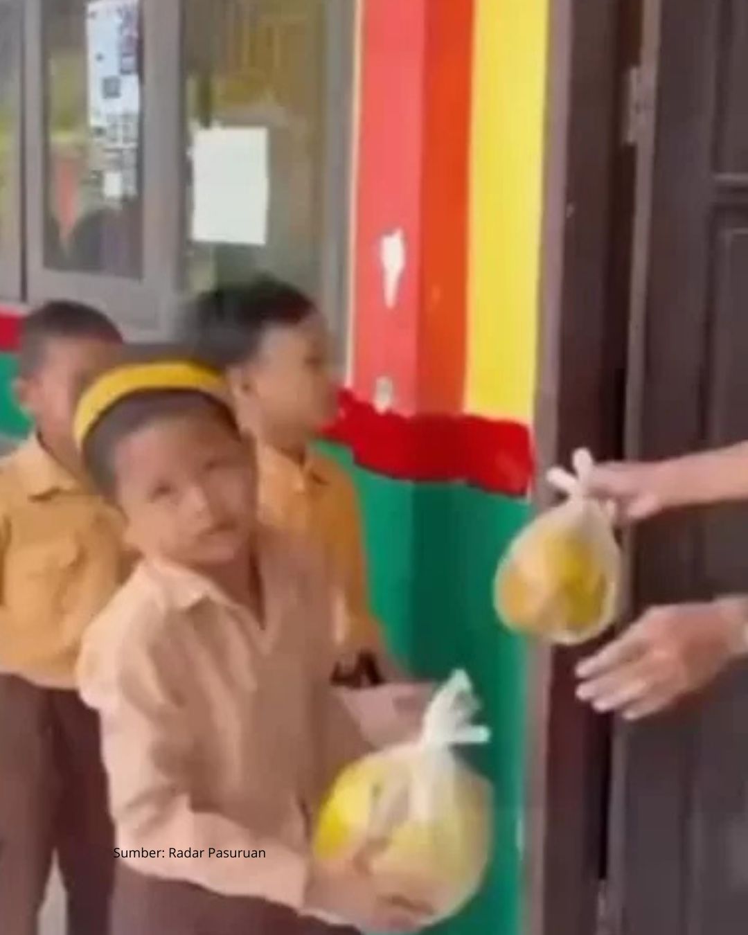 Viral: Pembagian MBG Berupa Kelapa Utuh di Kutai Kartanegara Tua Respon