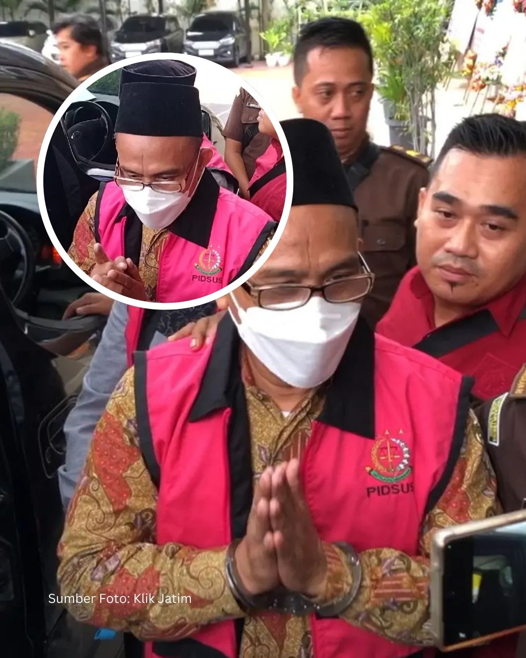 Kejari Gresik Tahan 3 Tersangka Korupsi Hibah Ponpes