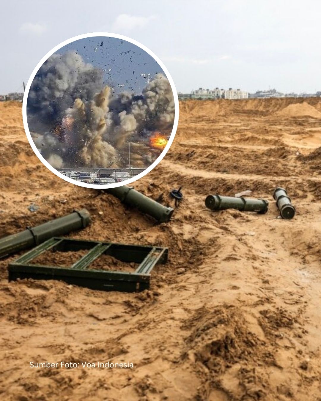 Al Jazeera: Senjata Aerosol Israel Ubah Tubuh Jadi Abu, Gaza Jadi Neraka