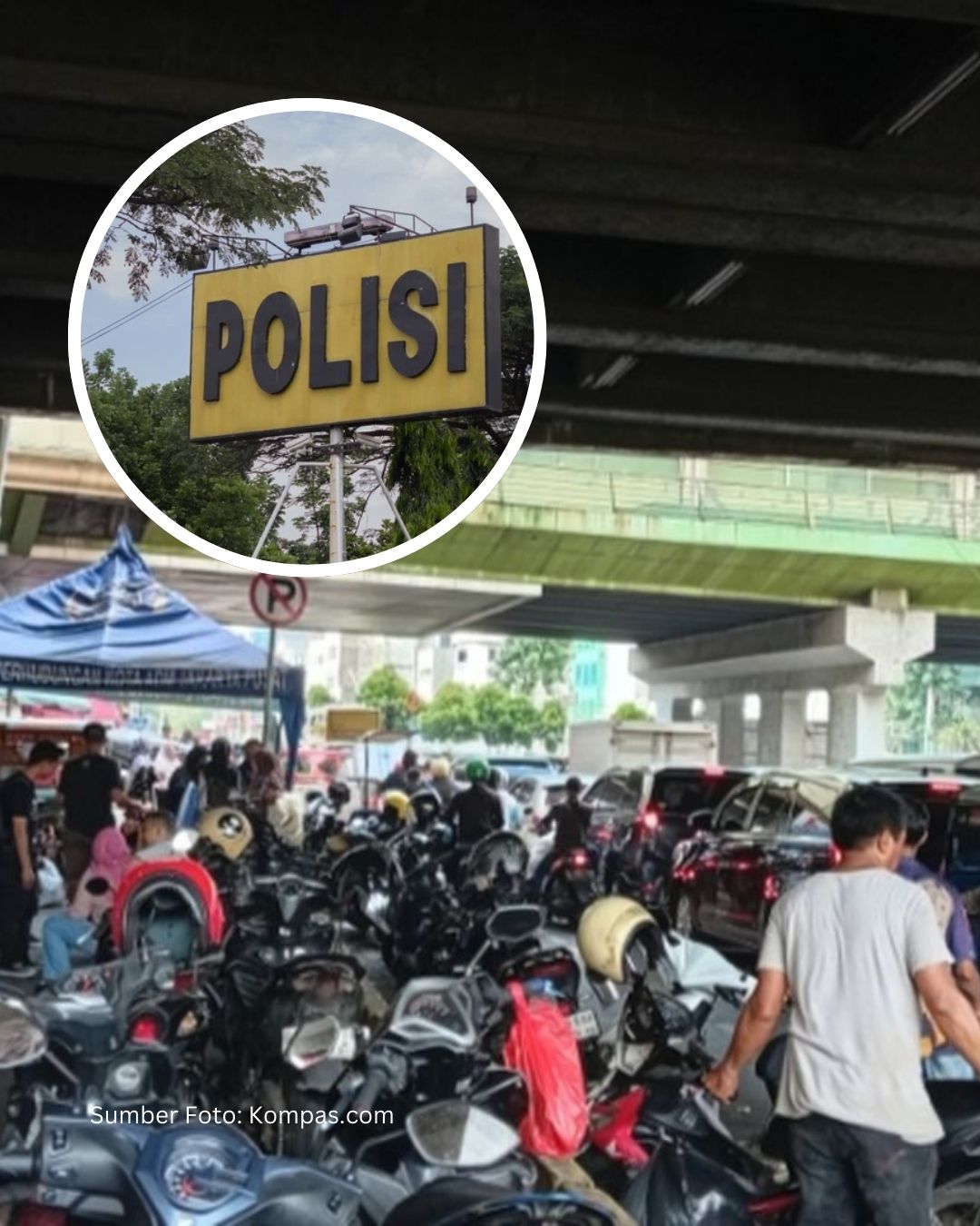 Polisi Amankan 8 Jukir Liar di Tanah Abang Usai Video Viral Pungli Parkir