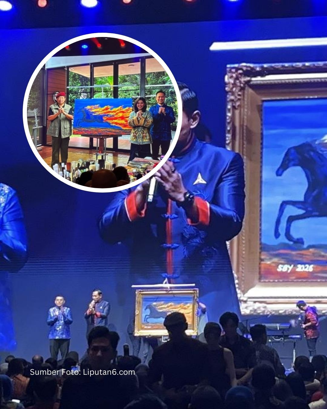 Dari Kanvas ke Kemanusiaan: Kuda Api Laku Fantastis